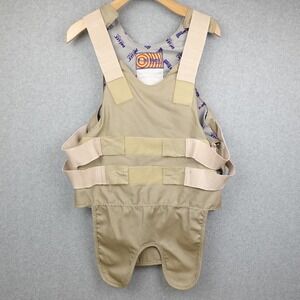 Point Blank Body Armor Vest Plate Carrier Mens 46-48 Regular Tan Adjustable